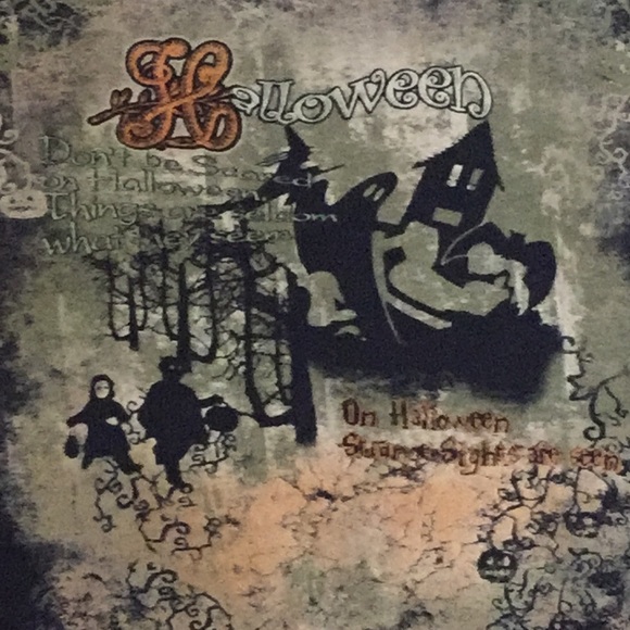 Happy Halloween Top Cactus Bay Bling L Large M Med - Picture 7 of 12